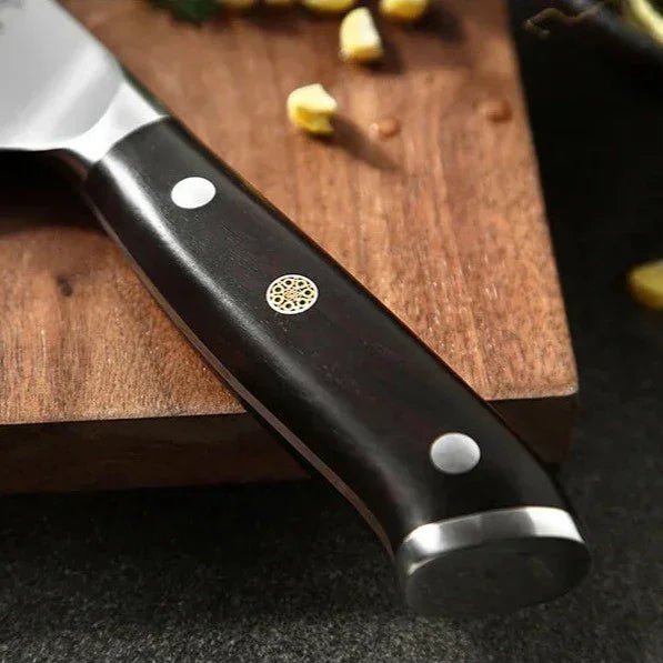 Faca de Chef de 8,3 Polegadas em Aço 1.4116 com Cabo de Ébano - Forja Fogo&Faca