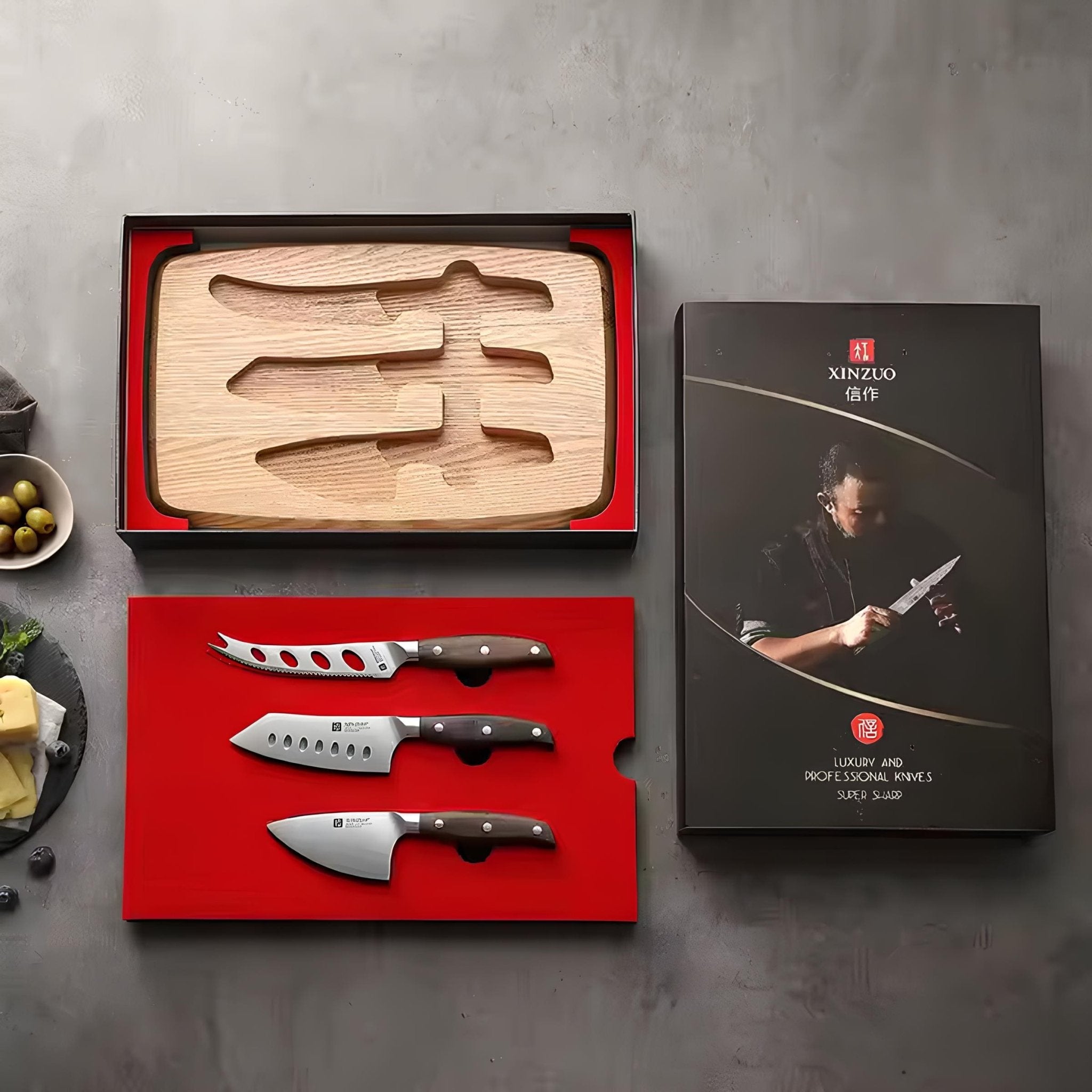 Kit Sommelier de Queijos - Forja Fogo&Faca